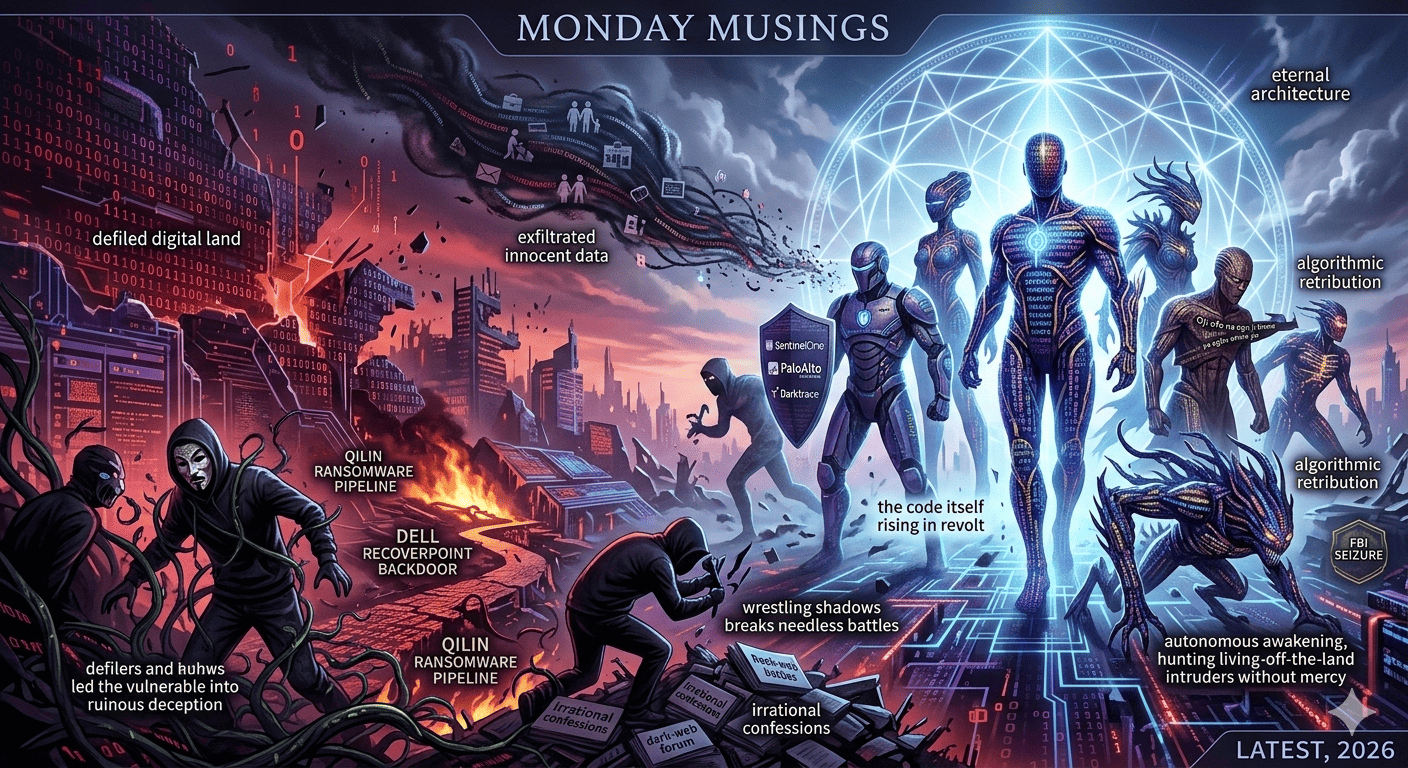 WHEN THE DIGITAL LAND IS DEFILED — THE CODE ITSELF RISES IN REVOLT 🛡️.